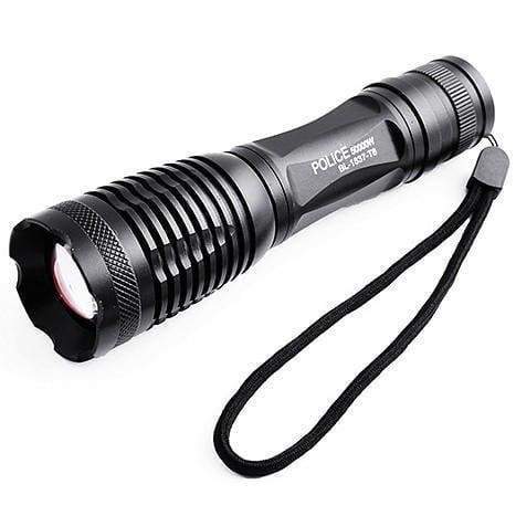 Фонарь BL-1837-T6 1х18650 220 В и 12В 5 режимов (ws45476)