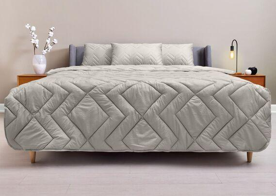 Одеяло летнее IDEIA Nordic Comfort двуспальное антиаллергическое Серый (38238821)