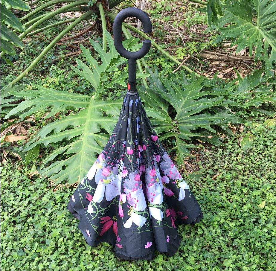 Парасолька зворотного складання Iris 8 спиць купол 120 см (30242) - фото 7 Парасолька зворотного складання Iris 8 спиць купол 120 см (30242) - фото 7