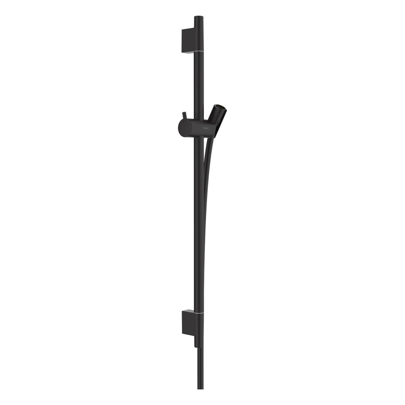 Штанга душова Hansgrohe Unica S Puro 65 см зі шлангом Чорний матовий (ANT-70948)