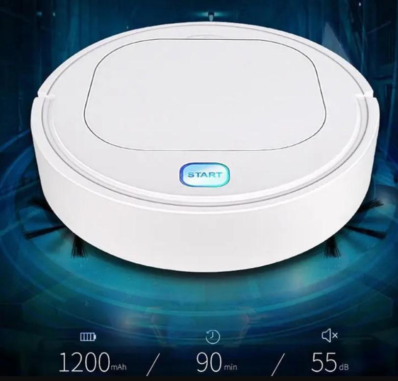 Робот-пылесос Vacuum Cleaner ES28 для сухой и влажной уборки бесшумный аккумулятор 1200 мАч (2104618603) - фото 5 Робот-пылесос Vacuum Cleaner ES28 для сухой и влажной уборки бесшумный аккумулятор 1200 мАч (2104618603) - фото 5