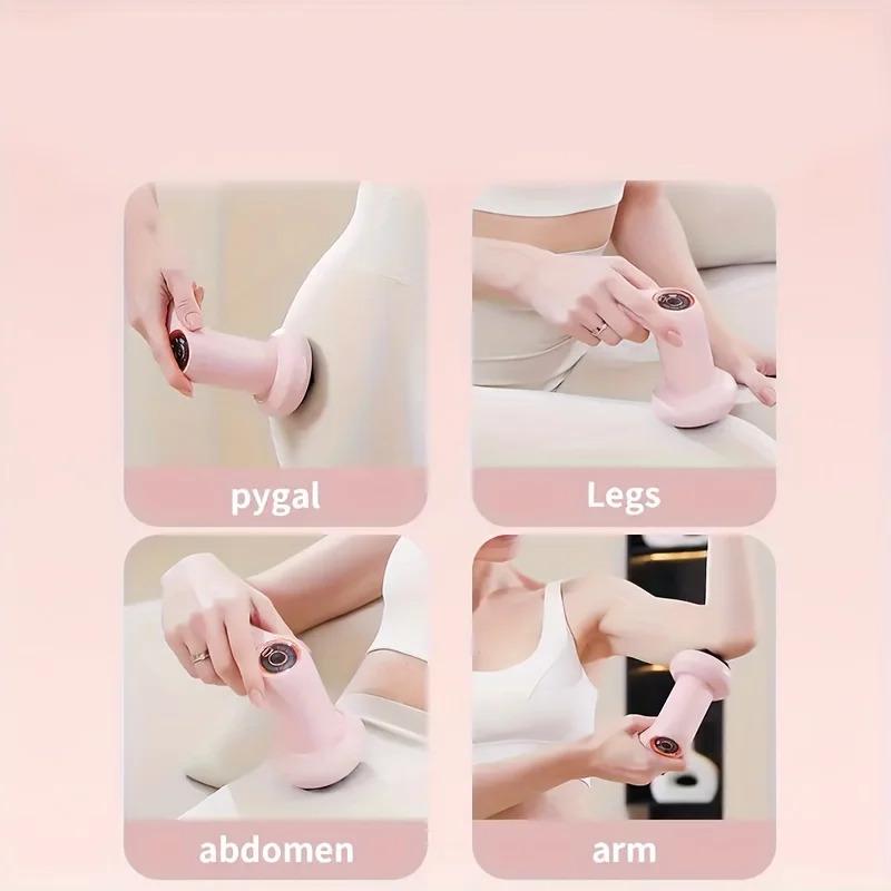 Массажер для тела SL-630/YX-720 с 5 насадками аккумуляторный Розовый (45036-SL-630/YX-720_384) - фото 5 Массажер для тела SL-630/YX-720 с 5 насадками аккумуляторный Розовый (45036-SL-630/YX-720_384) - фото 5