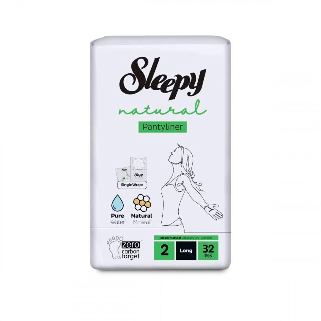 Прокладки ежедневные Sleepy Natural Long-2 №32 280 мм (000006015)