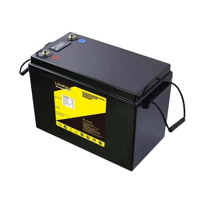 Аккумулятор LiitoKala LiFePo4 12V 200Ah LCD 12В 200Ач BMS дисплей (2679626772)