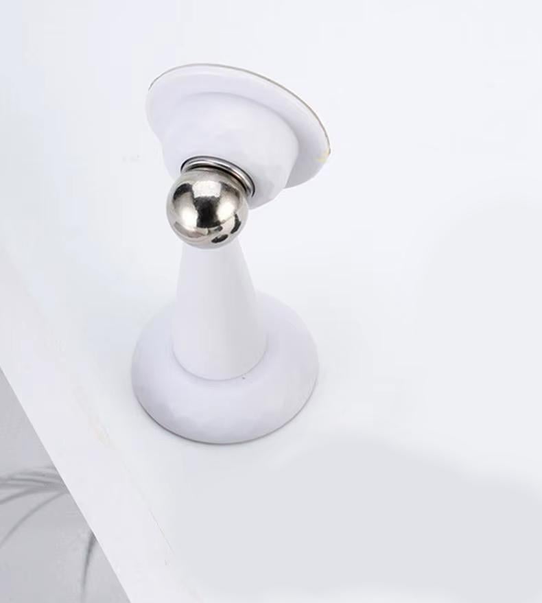 Стопор для дверей магнітний на стіну/підлогу 1 шт. Білий - фото 2 Стопор для дверей магнітний на стіну/підлогу 1 шт. Білий - фото 2