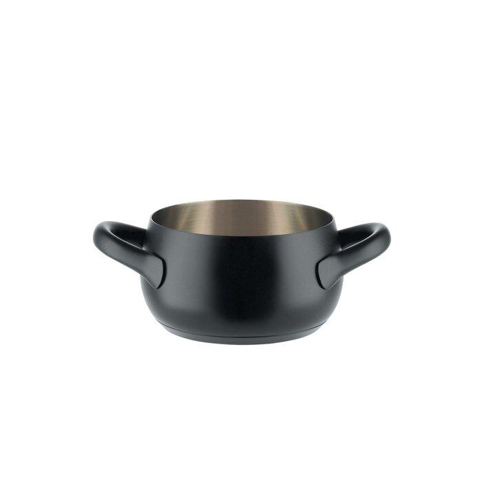 Кастрюля Alessi Mami 17 см 1,6 л Черный