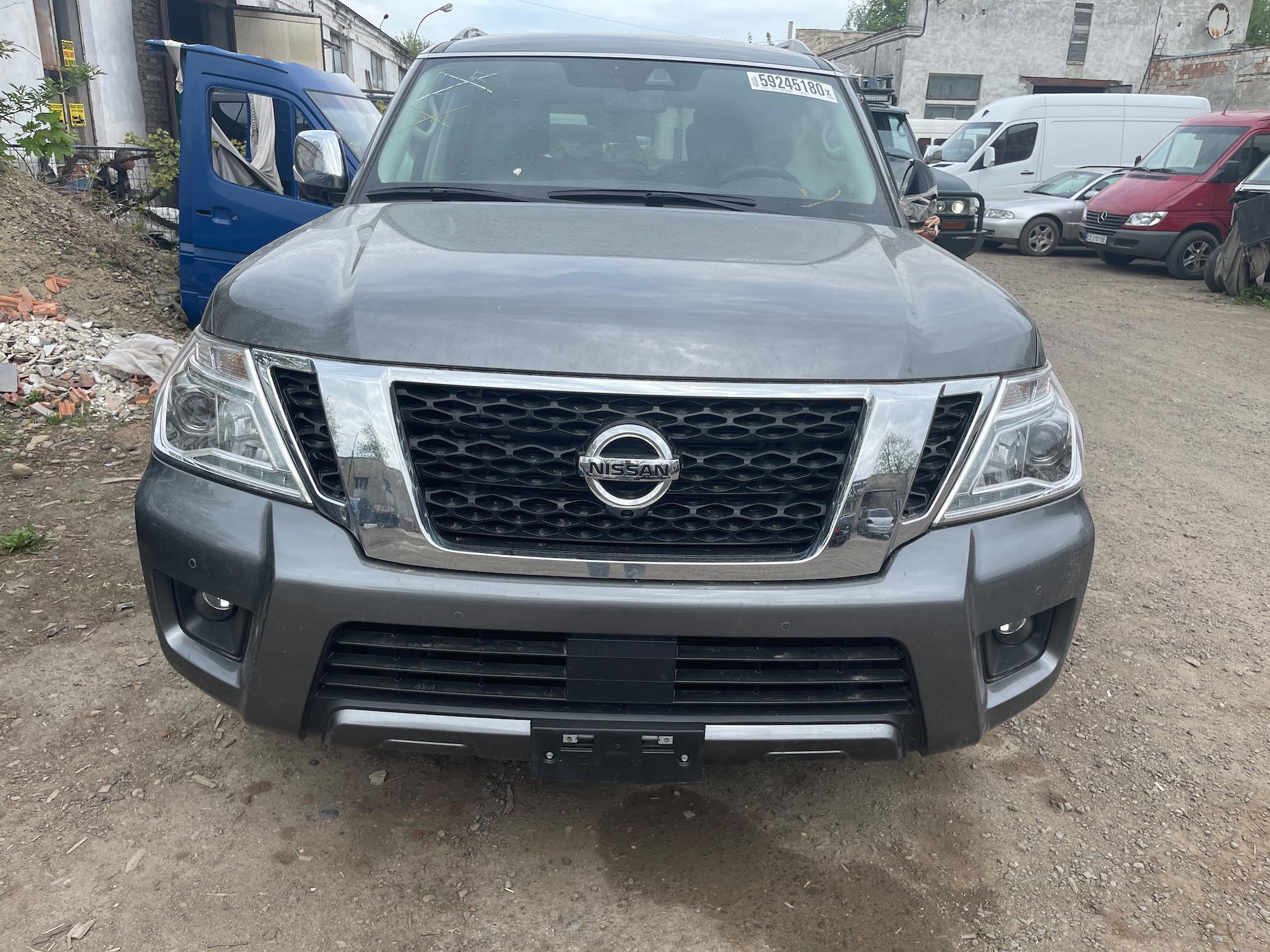 Передний бампер в сборе для Nissan Patrol Y62 2010