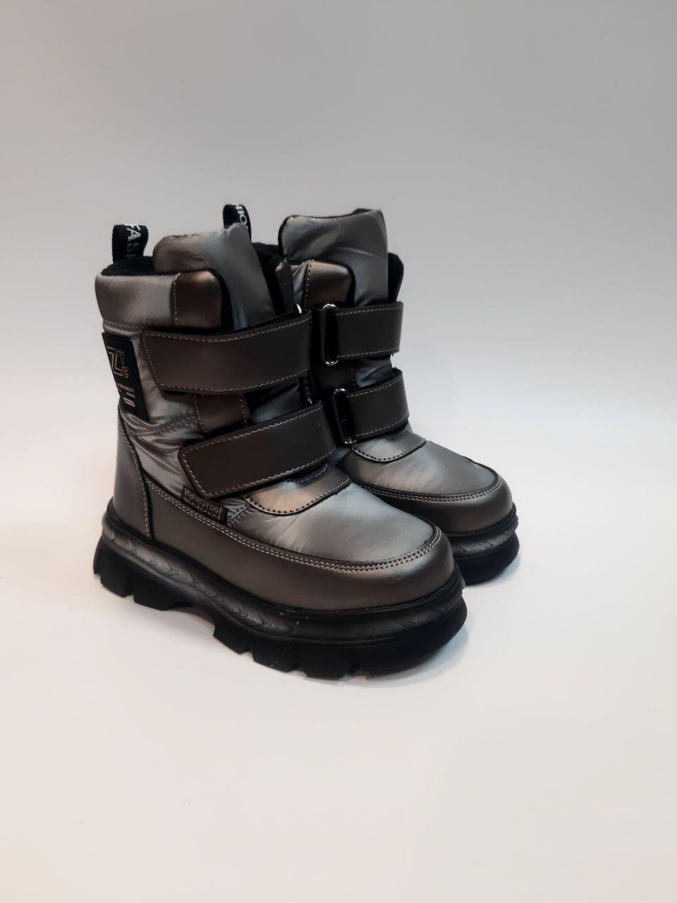 Ботинки зимние TOM.M для девочки р. 31 20,3 см Серый (10793 К)