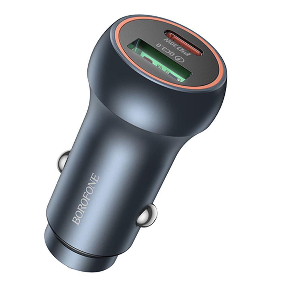 Зарядний пристрій автомобільний Borofone BZ32B 1USB/1USB-C QC/PD48W (28161172)