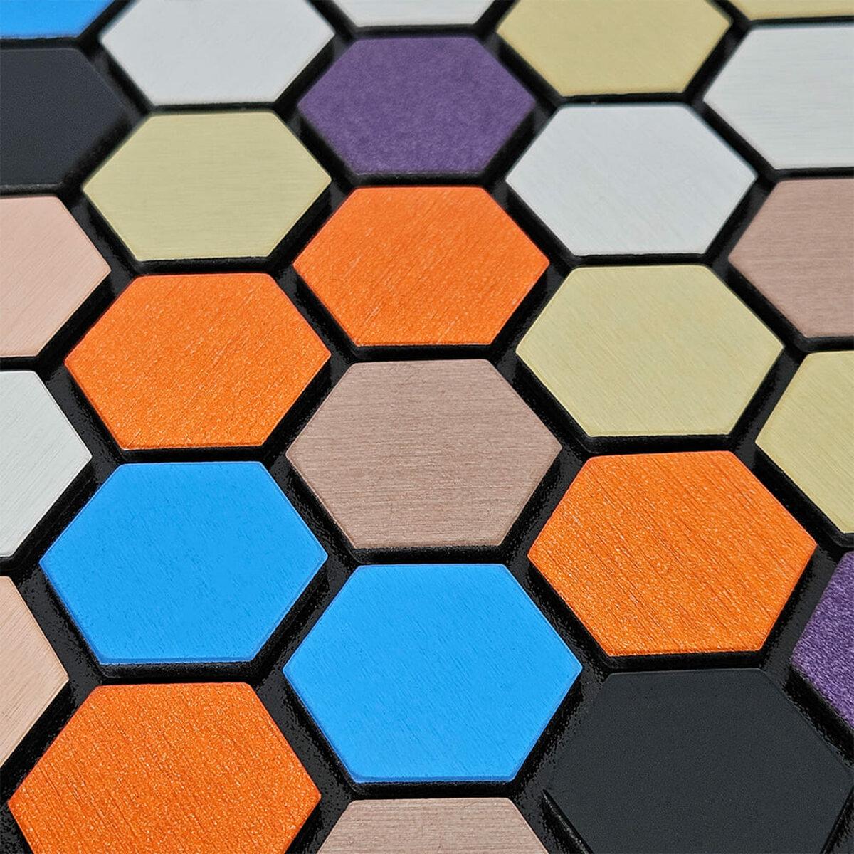 Плитка алюмінієва самоклеюча 300х300х3 мм Різнокольоровий (SW-00001932) - фото 5 Плитка алюмінієва самоклеюча 300х300х3 мм Різнокольоровий (SW-00001932) - фото 5