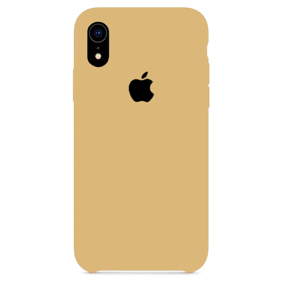 Силиконовый Чехол Накладка Silicone Case для iPhone XR Gold Силиконовый Чехол Накладка Silicone Case для iPhone XR Gold