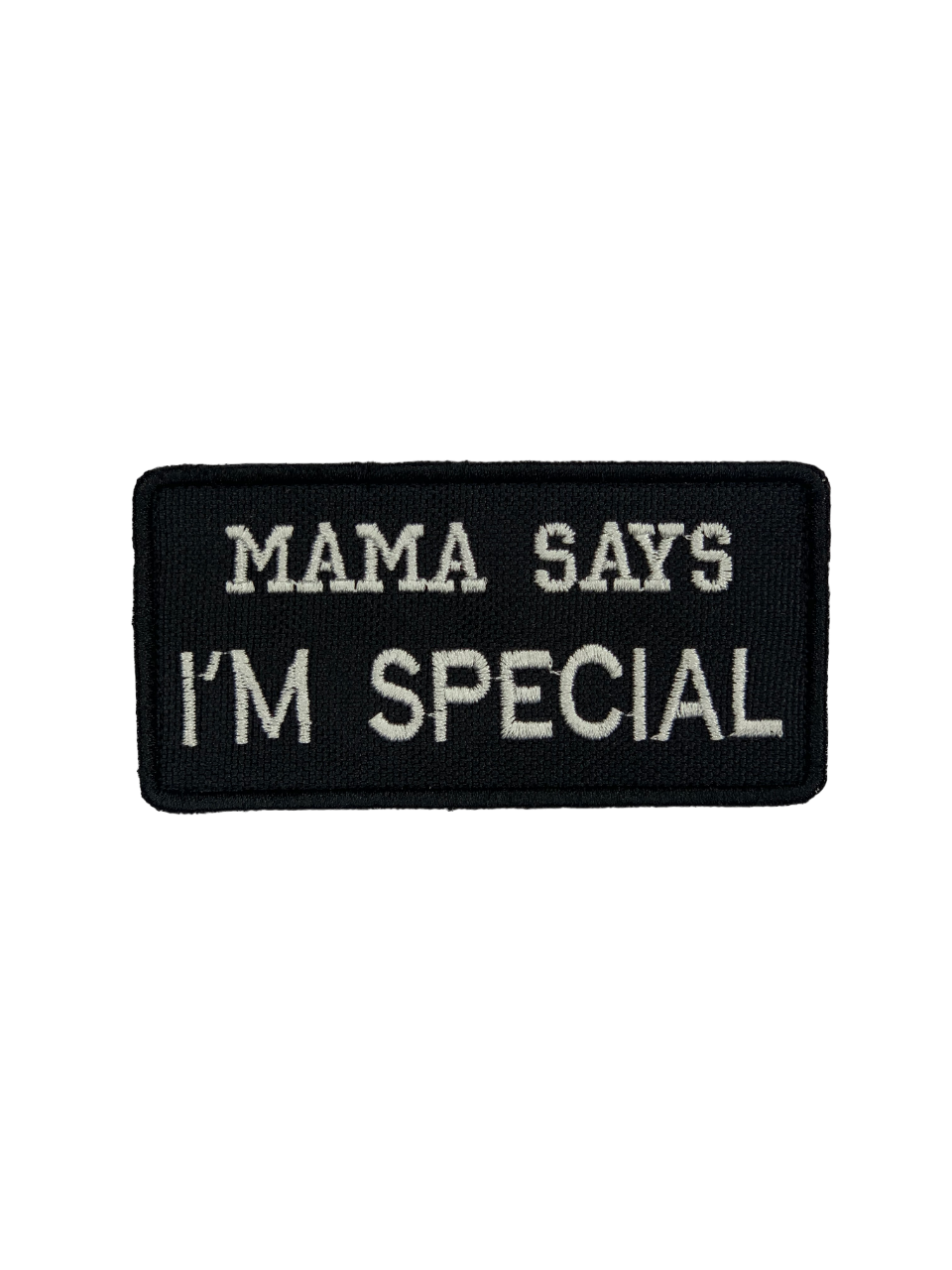 Шеврон "Mama says i'm special" на липучці (2048)