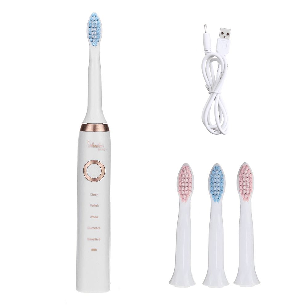 Электрическая зубная щетка SHUKE SK-601 (29433554) - фото 4 Электрическая зубная щетка SHUKE SK-601 (29433554) - фото 4