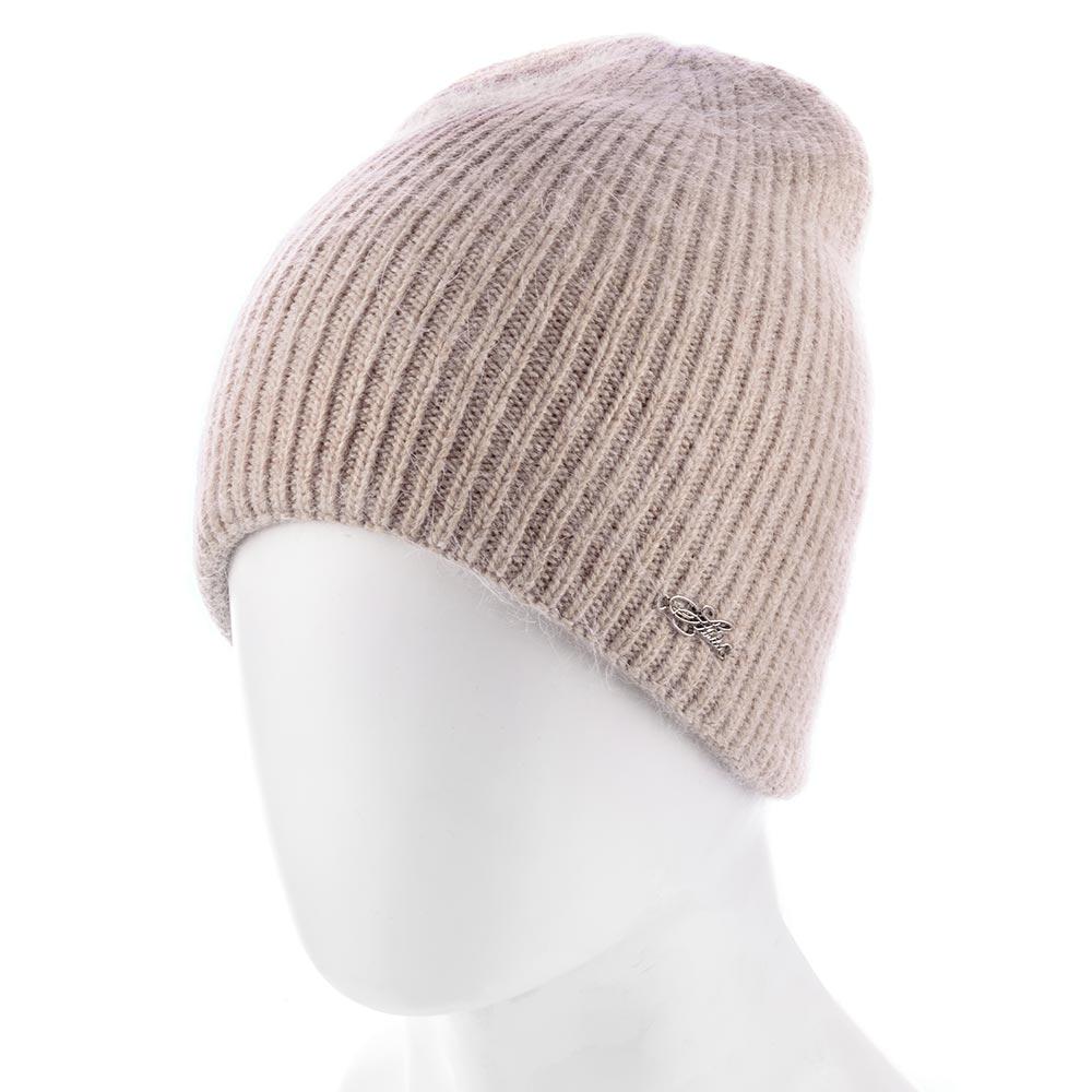 Шапка Atrics WH845 ангоры двойная без отворота Капучино