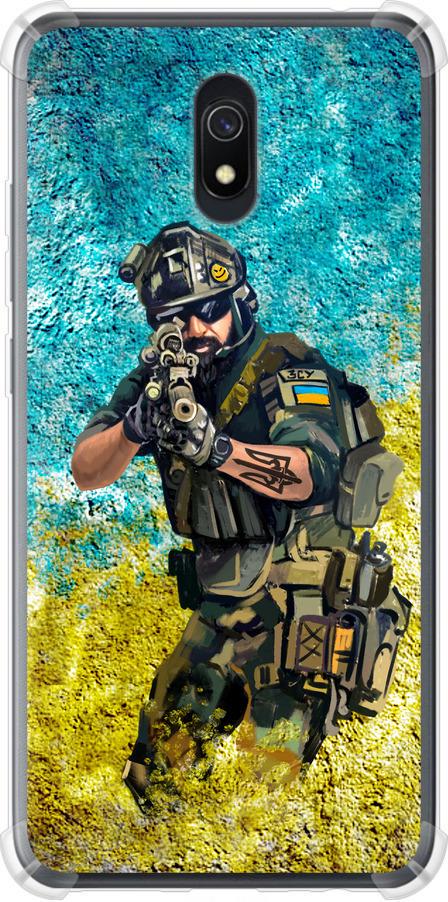 Чехол на Xiaomi Redmi 8A Воин ЗСУ (5311sp-1794-42517)