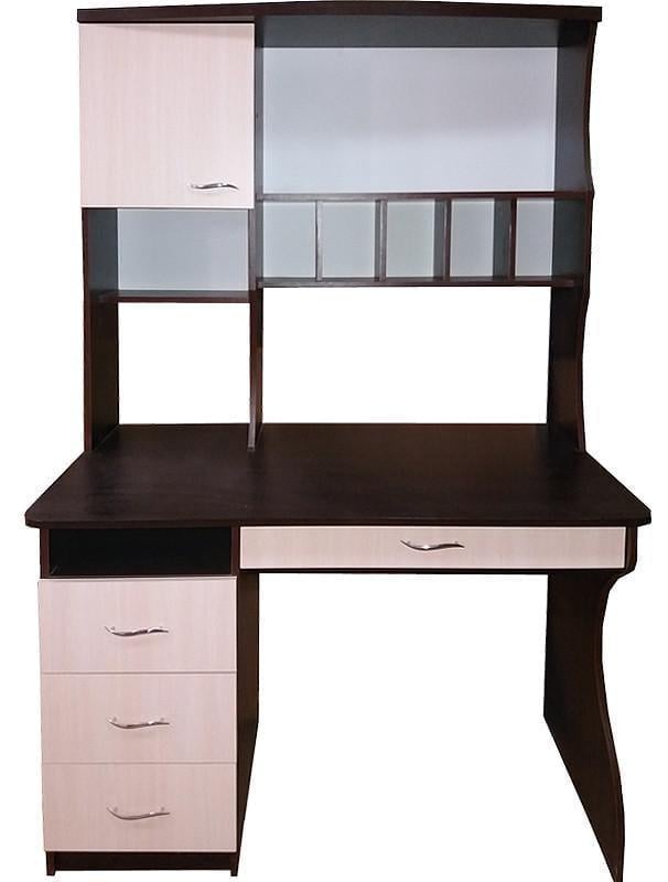 Стол для ноутбука МАКСИ-МЕбель (СДО) Вираж плюс Венге магия/Дуб молочный (9312)