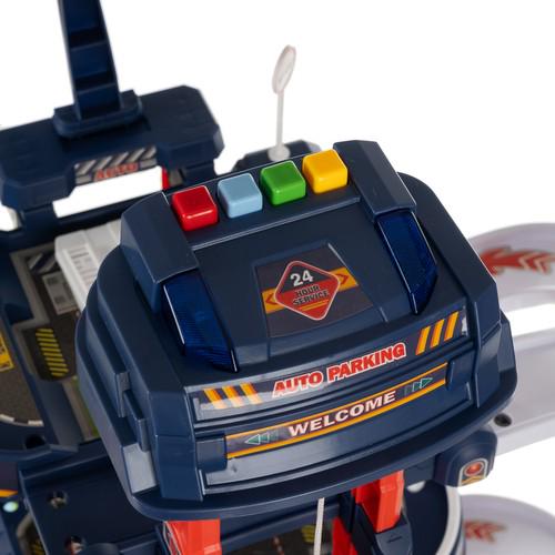 Дитячий ігровий набір Kruzzel Міський паркінг-гараж чотирьохповерховий (22764848) - фото 7