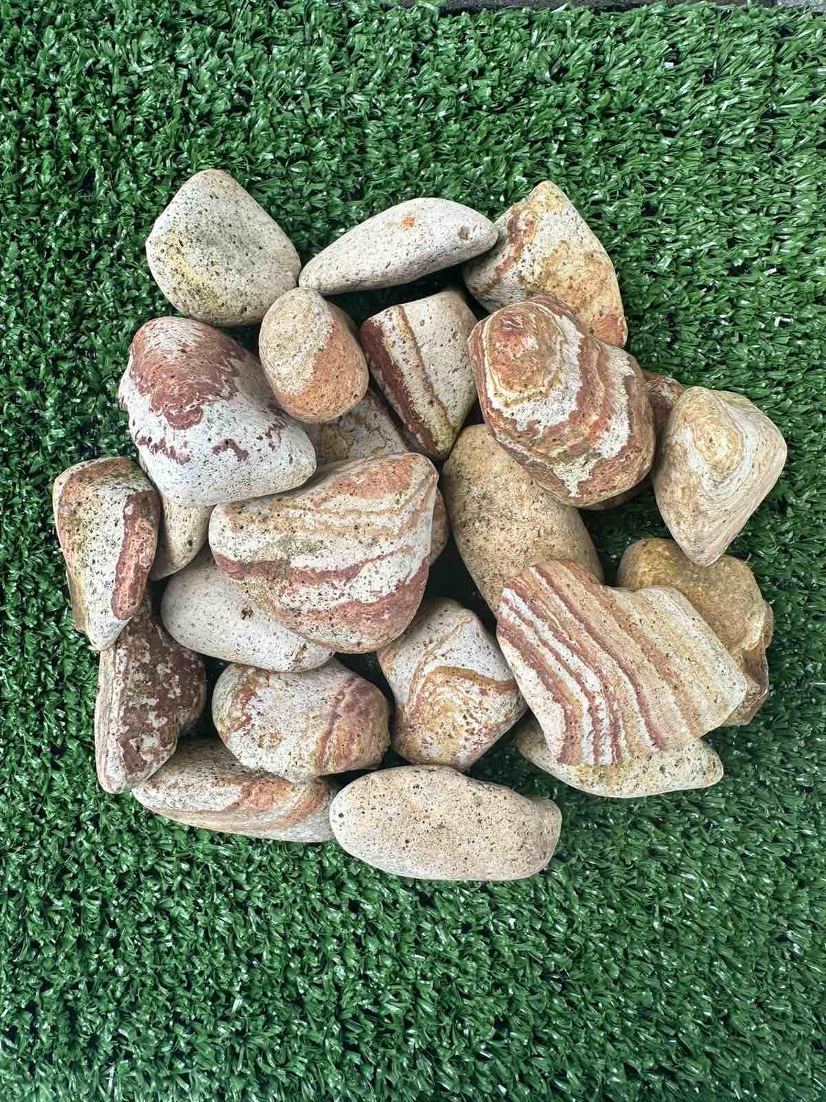 Галька декоративная радужная 30-60 мм 1 кг