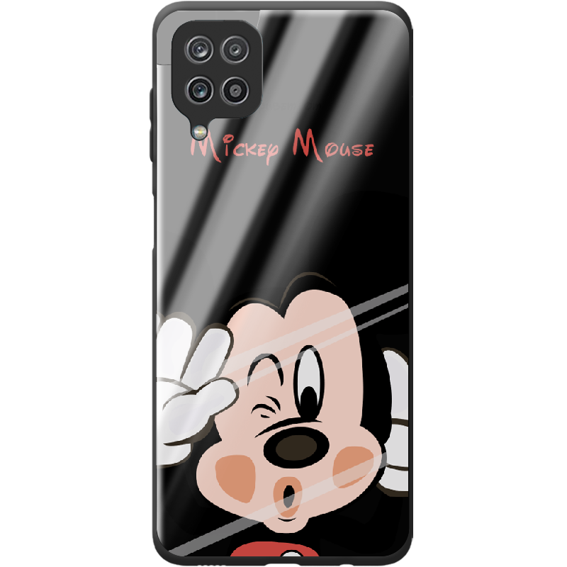 Чехол Boxface Samsung A225 Galaxy A22 Mister M Черный силикон со стеклом (42748-cc58-44201)