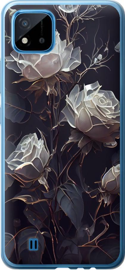 Чохол на Realme C20A Троянди 2 (5550t-2416-42517)