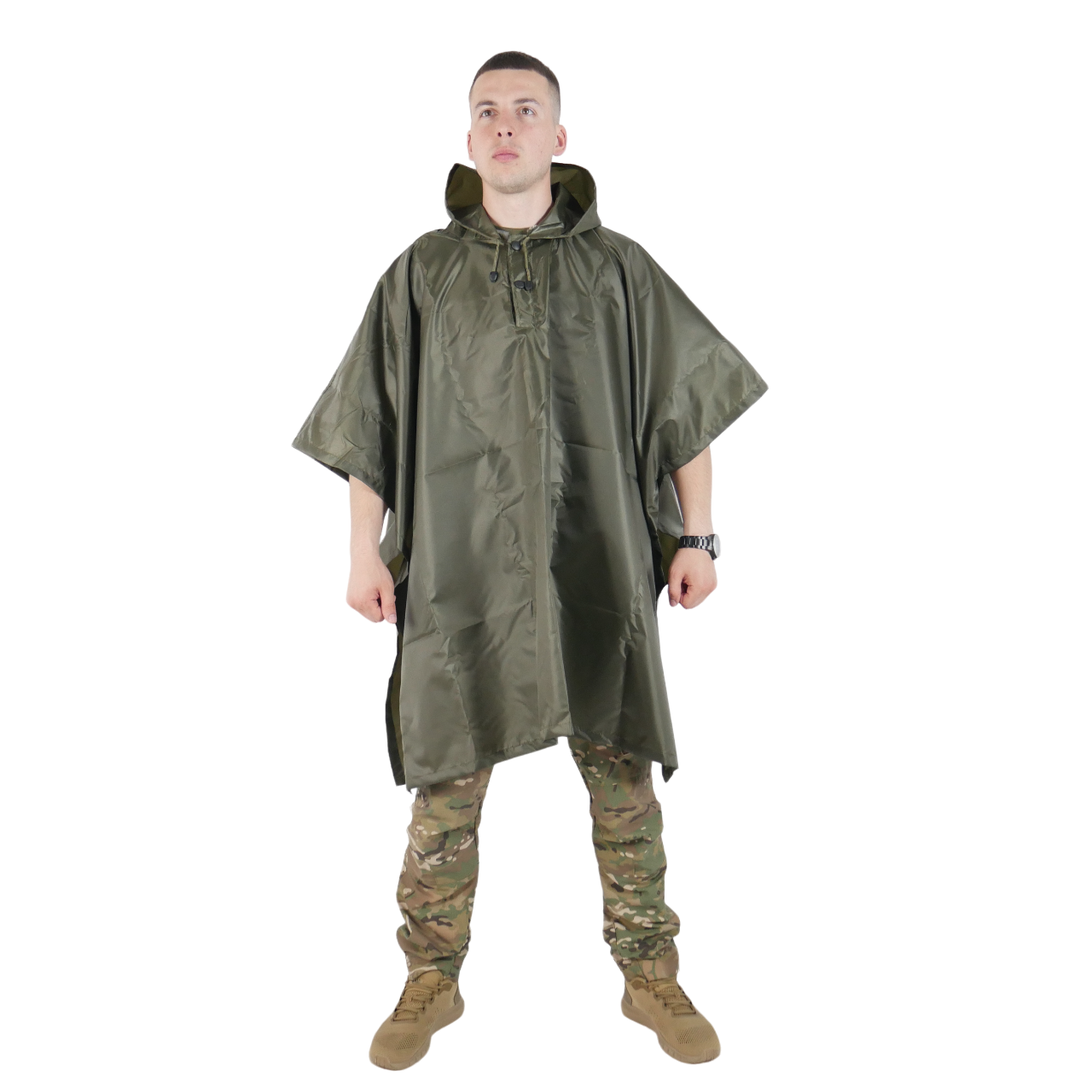 Пончо-дождевик Хаки (1139)