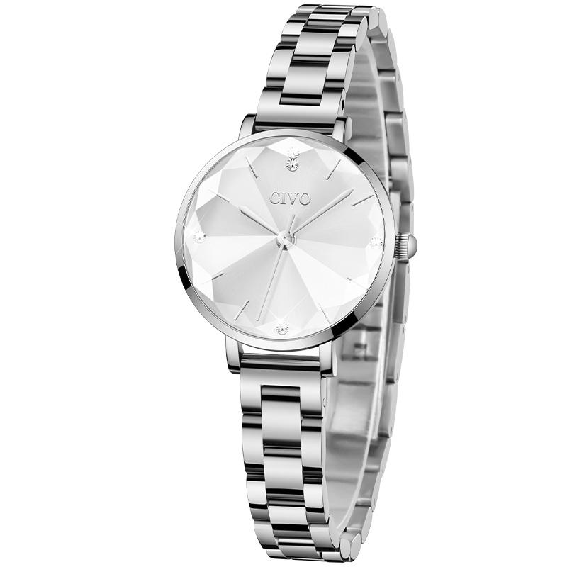 Часы наручные женские Civo Summer Silver (7780)