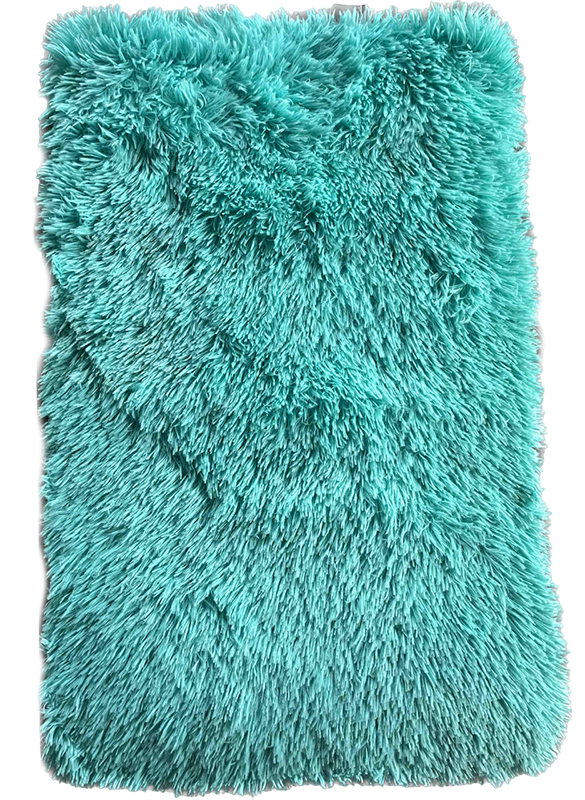 Коврик в ванную комнату Stenson Monocrom 40х60 см Бирюзовый (JY01082-L)