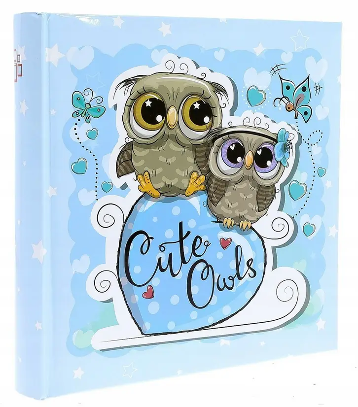 Фотоальбом детский Gedeon BABY Cute owls на 200 фото 10х15 см Blue (28326194)