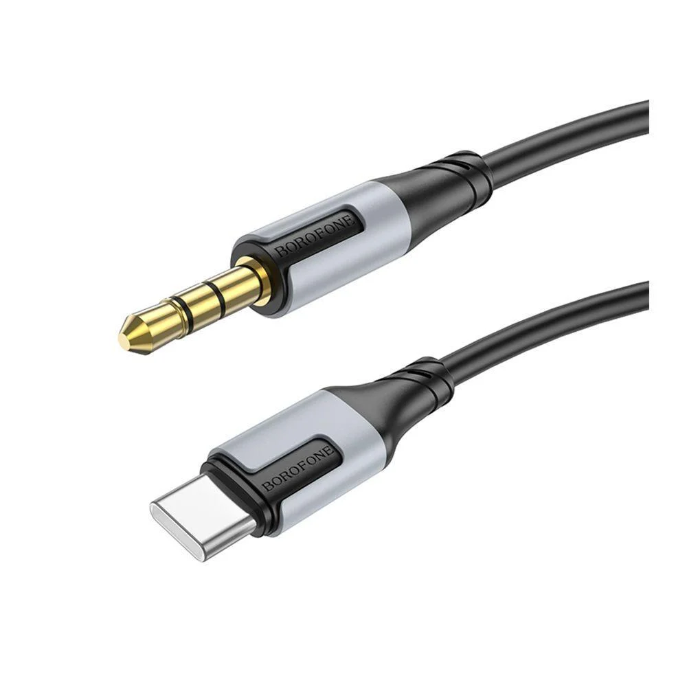 Кабель Aux Borofone BL19 Type-C Черный (3508) - фото 4