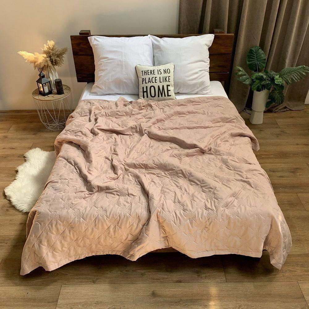 Ковдра мікрофібра 140х205 см Капучино (Дal-lito-termkovdra25-1-01) - фото 1