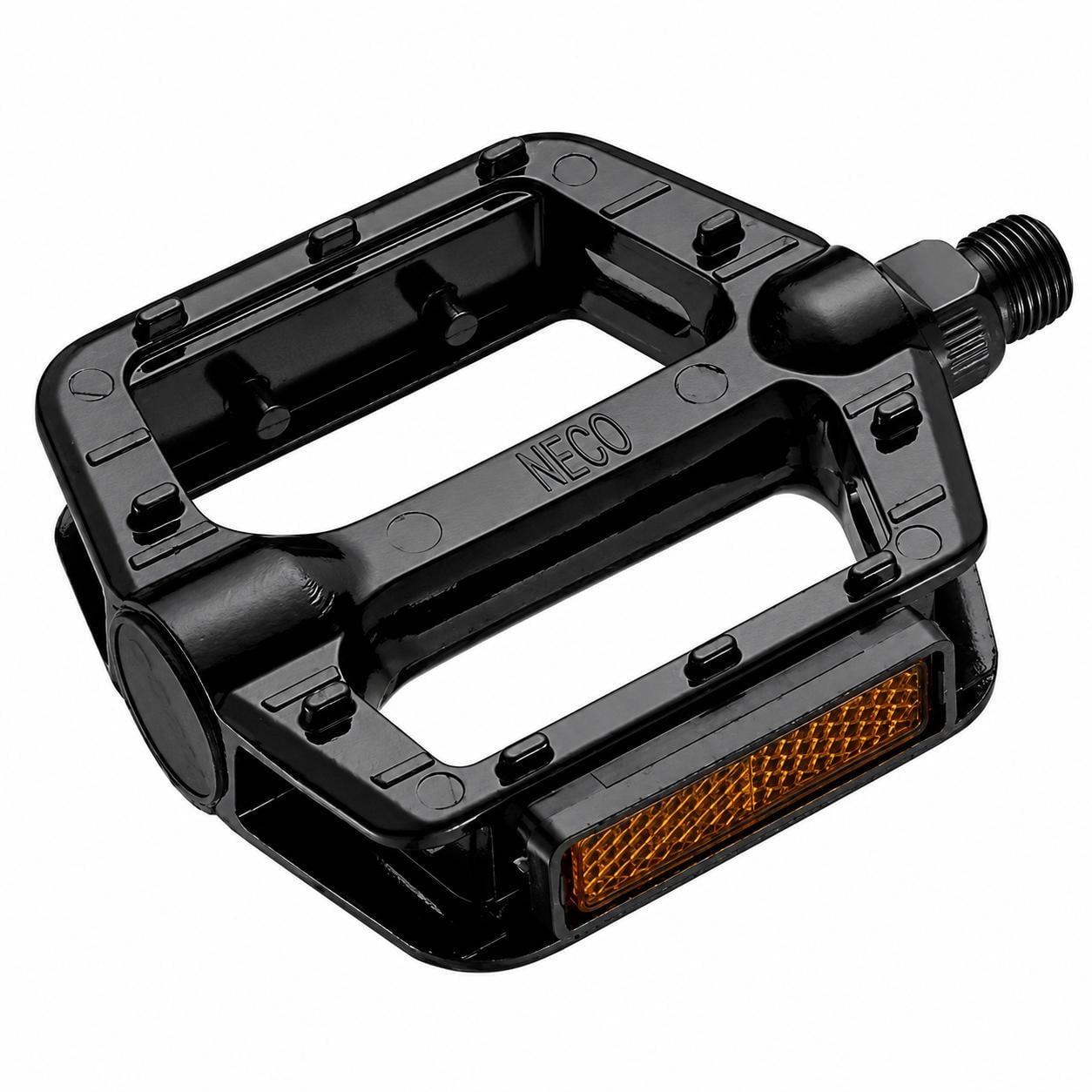 Педали велосипедные NECO WP625 алюминиевые 9/16" 109х96 мм Черный (VR-11166)