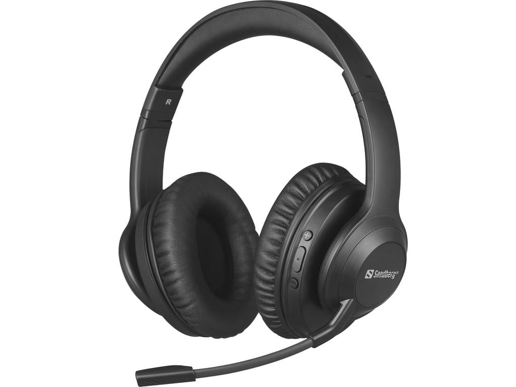 Навушники з мікрофоном Sandberg Wireless Headset ANC+ENC Pro (126-45)