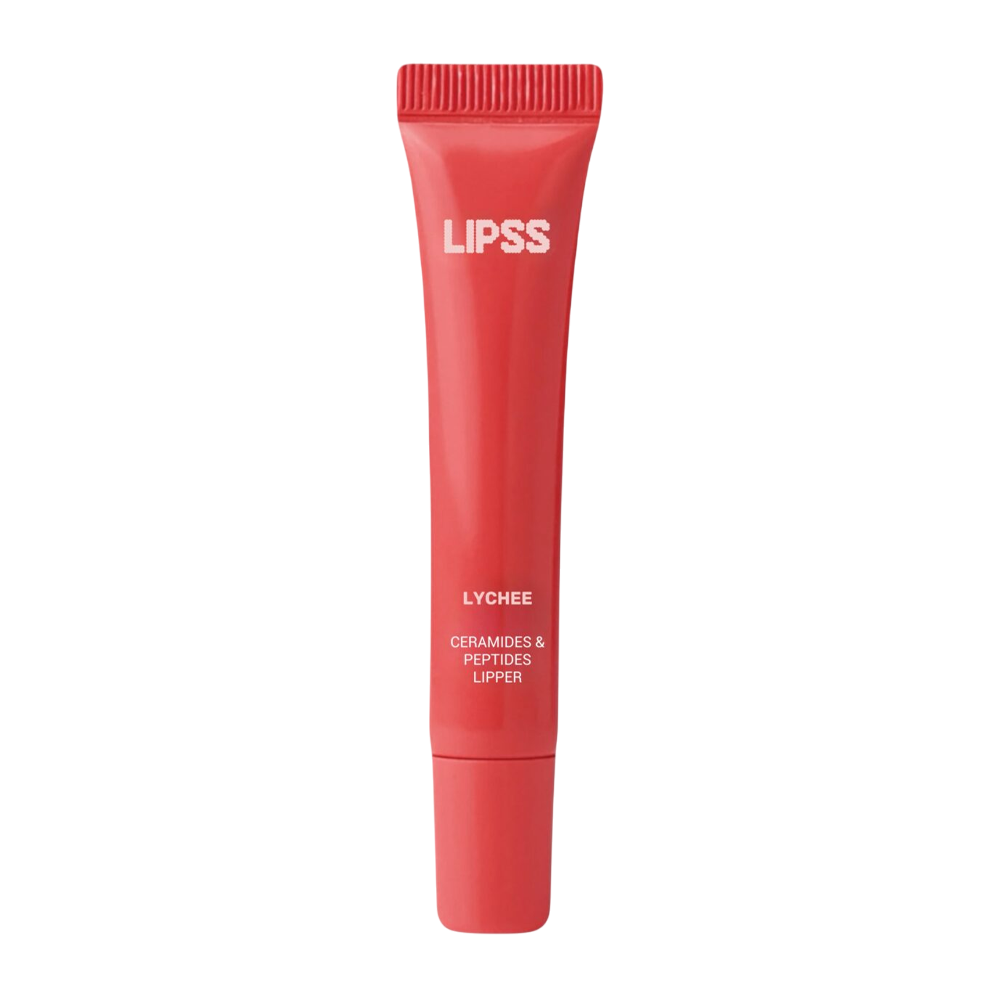 Блиск Lipper Lychee Spritz із золотистими блискітками обʼєм губ Кораловий (4101)
