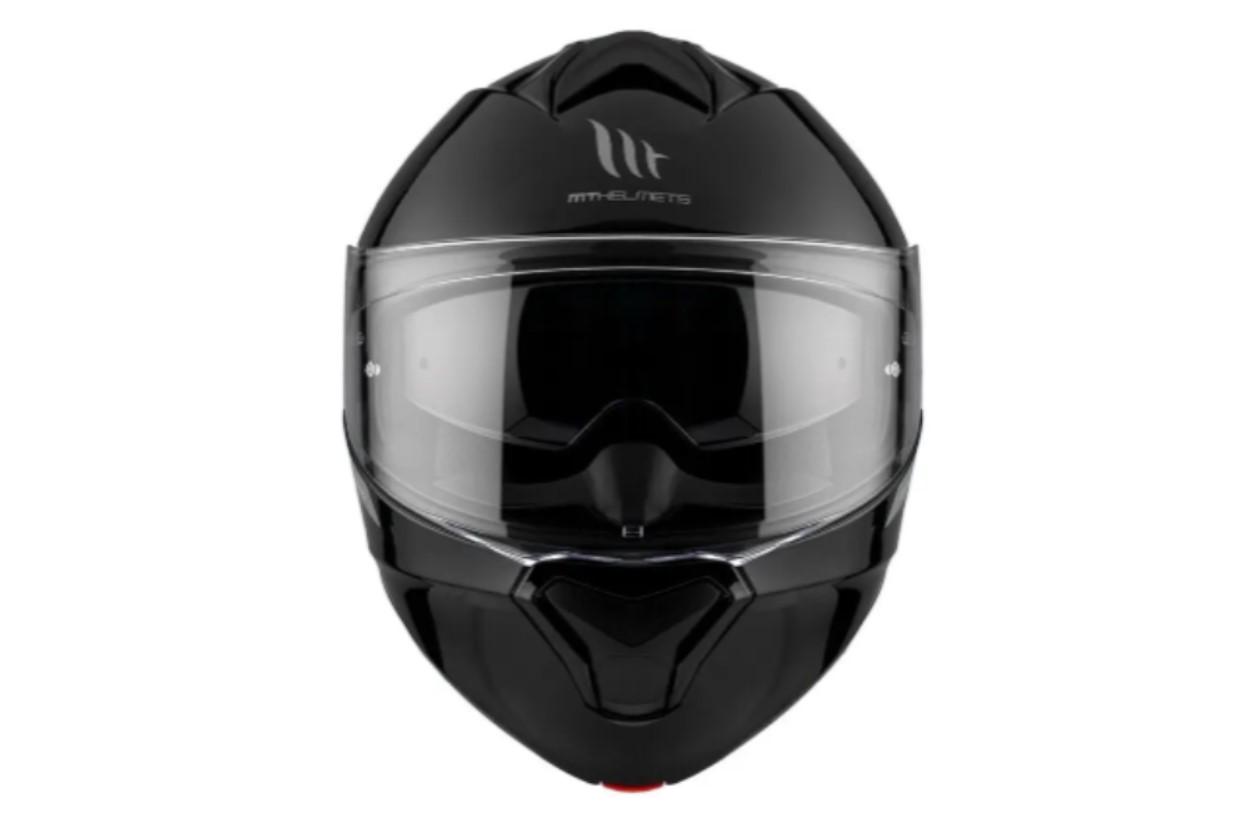 Мотошолом MT HELMETS Genesis SV M Gloss Black (32258) - фото 5