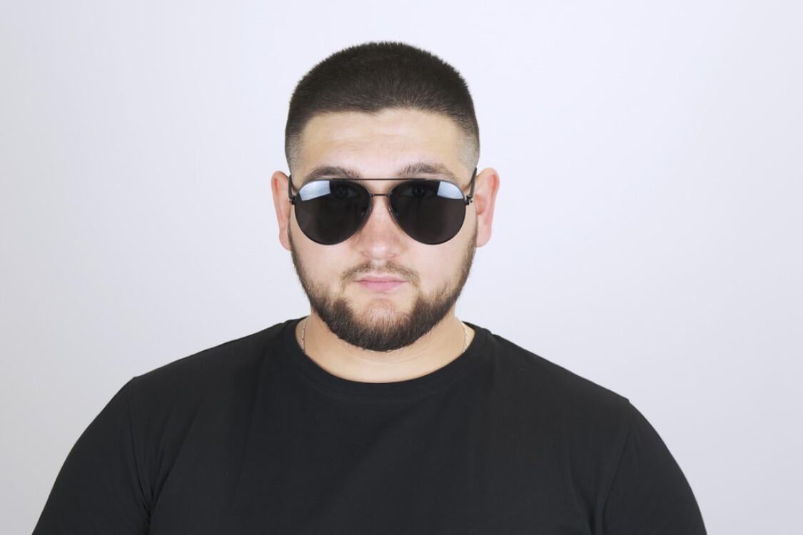 Очки мужские солнцезащитные SunGlasses с поляризацией 9031-54-19-142 (o4ki-12635) - фото 4