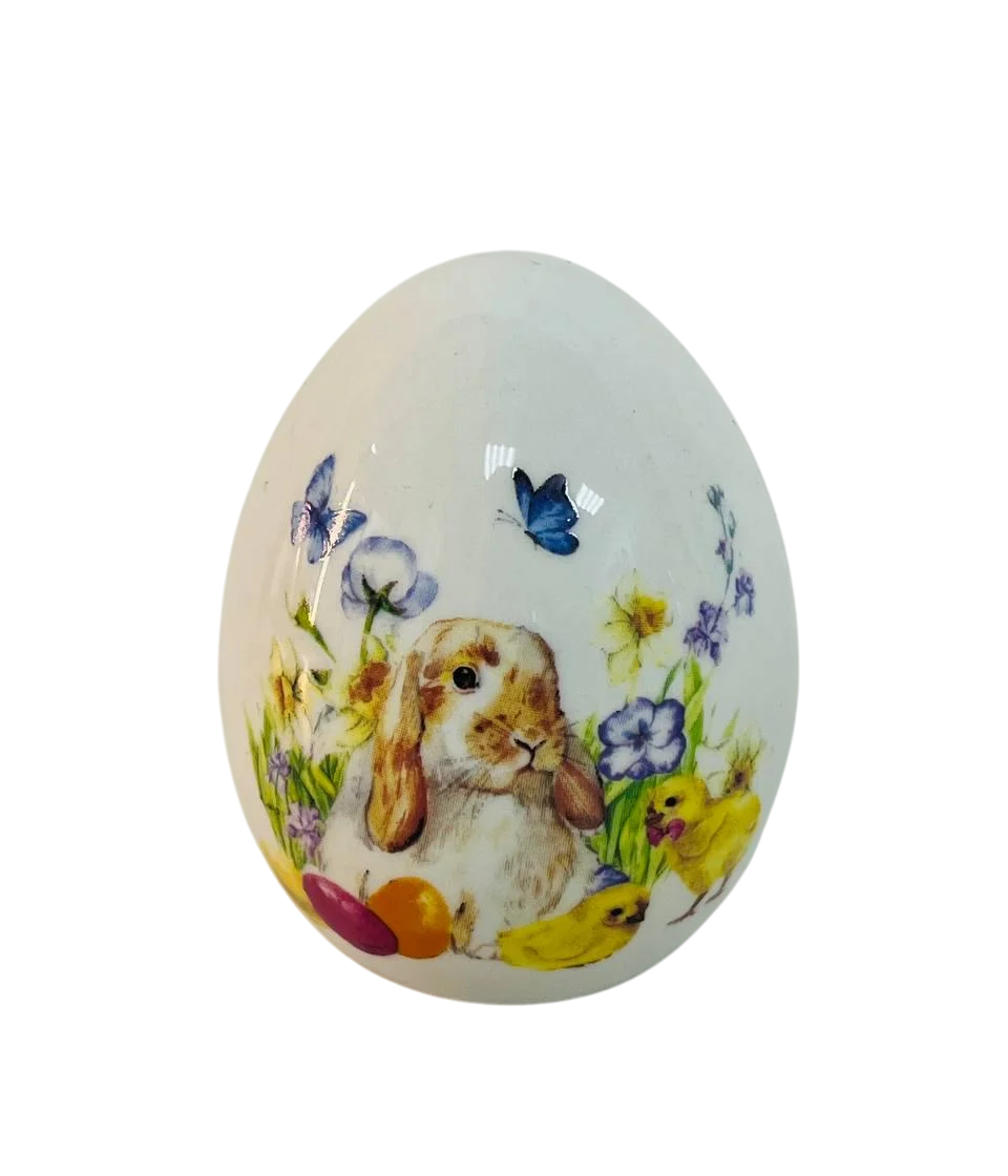 Великоднє яйце декоративне BonaDi Кролик керамічне