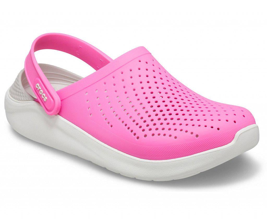 Сабо Crocs LiteRide р. 36 M4W6 Electric pink/Almost white - фото 2