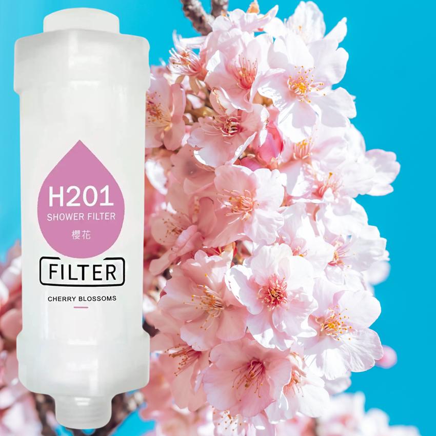 Фільтр для душу H201 із ароматом сакури (5615) - фото 2 Фільтр для душу H201 із ароматом сакури (5615) - фото 2
