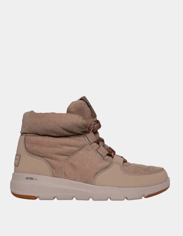 Ботинки женские Skechers 144194 TAN р. 39,5 Бежевый (37635764)