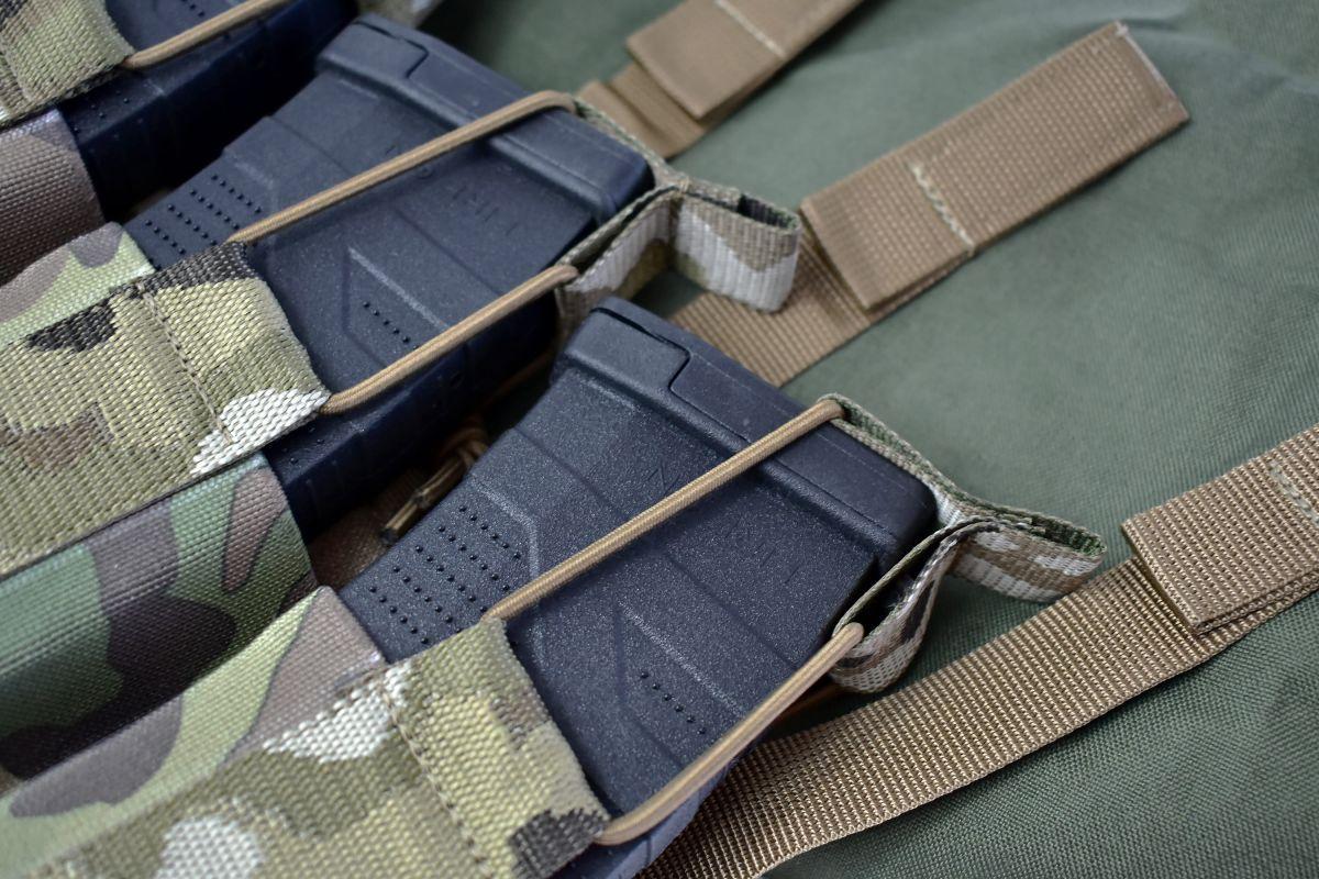 Підсумок для магазинів потрійний GIG military Elastic Triple еластичний Multicam (2321000-m) - фото 4