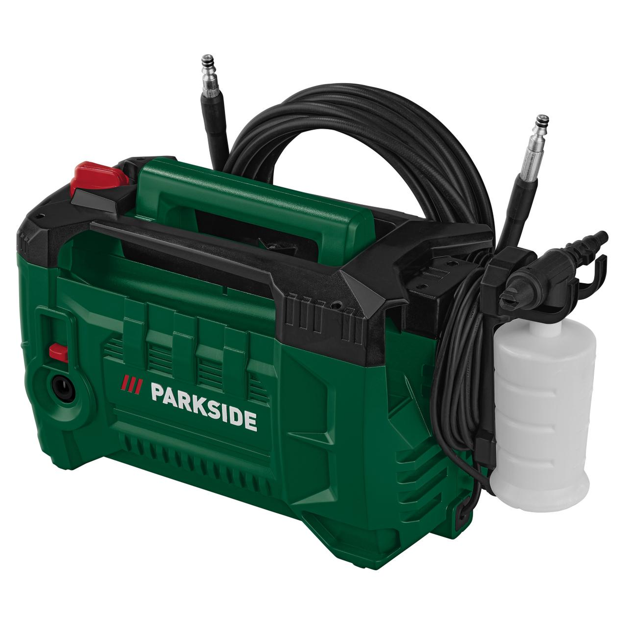 Мийка високого тиску PARKSIDE PHDS 110 C3 Silent Тиха 1400 Вт 110 бар шланг 8 м Мийка високого тиску PARKSIDE PHDS 110 C3 Silent Тиха 1400 Вт 110 бар шланг 8 м