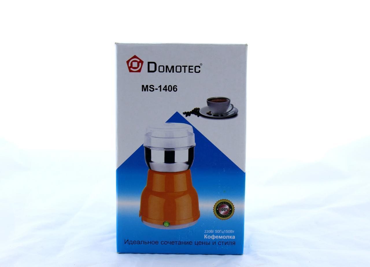 Кофемолка электрическая Domotec MS-1406 150 Вт (4-891647208) - фото 3