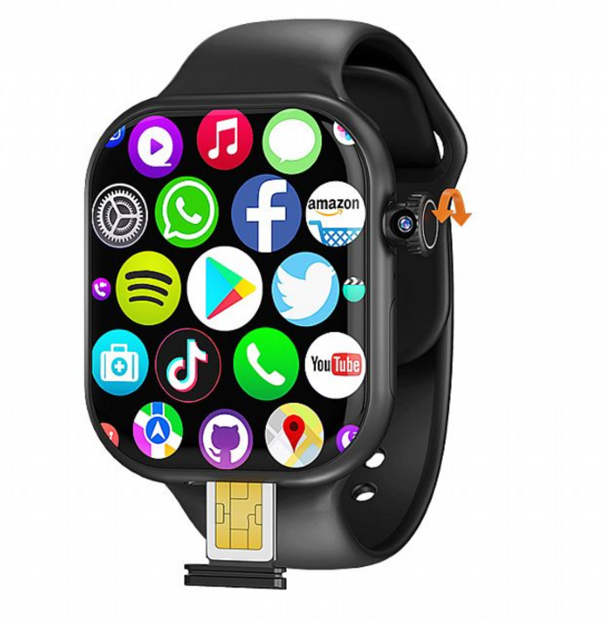 Смарт-годинник Wonlex MT107 4g LTE 32Gb Black