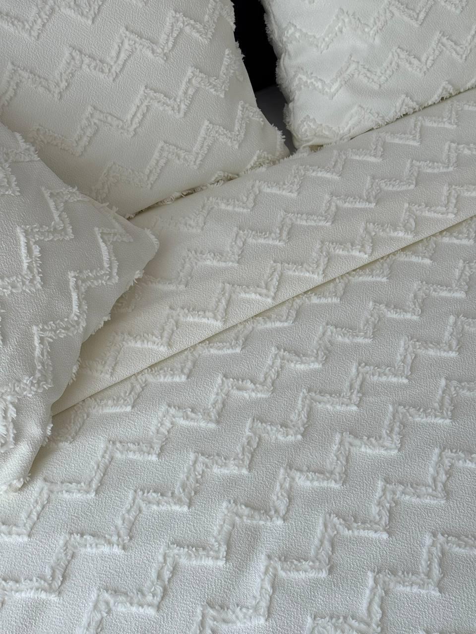 Покрывало Хельга 180x250 см Молочный (20774-2-180x250cm) - фото 9 Покрывало Хельга 180x250 см Молочный (20774-2-180x250cm) - фото 9