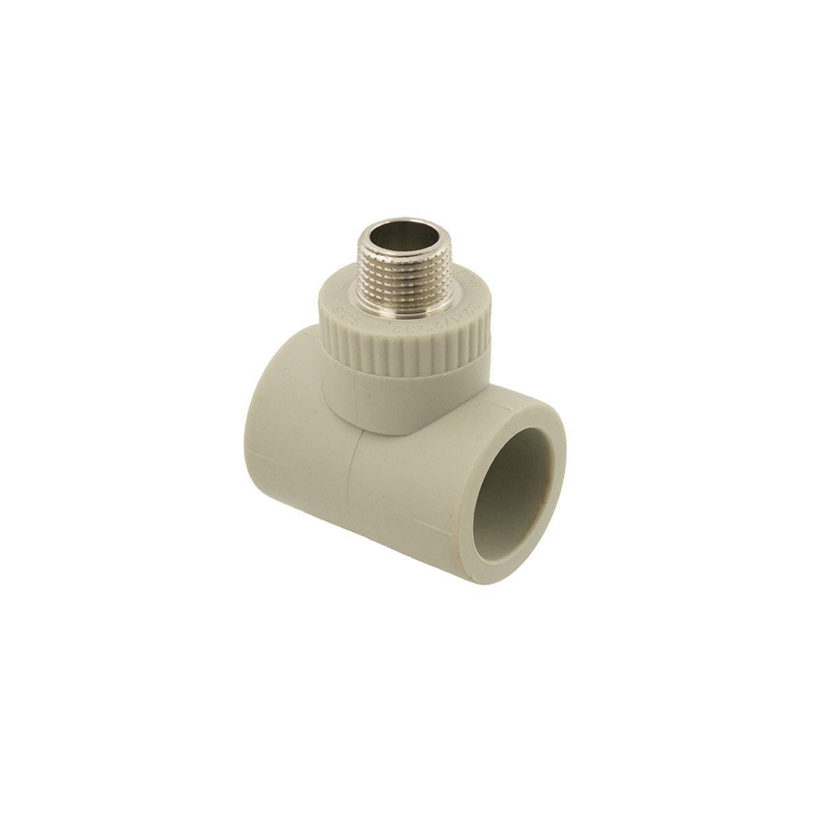 Трійник ASG PPR 25 мм ЗЗ 3/4" (1415282391) Трійник ASG PPR 25 мм ЗЗ 3/4" (1415282391)