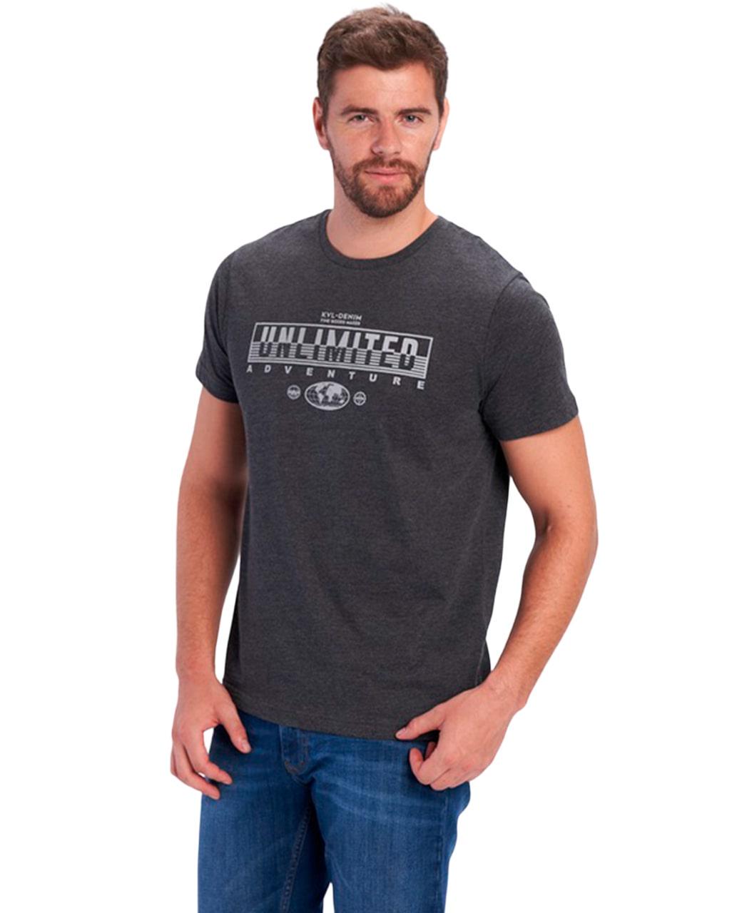 Футболка мужская Kenvelo 10106027.504 XL Черный (2050002963115)