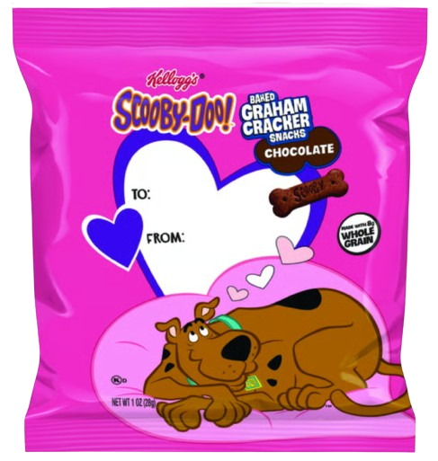 Печенье Kellogg's Scooby-Doo Baked Chocolate Graham Cracker Snacks 28 г (2626696608)