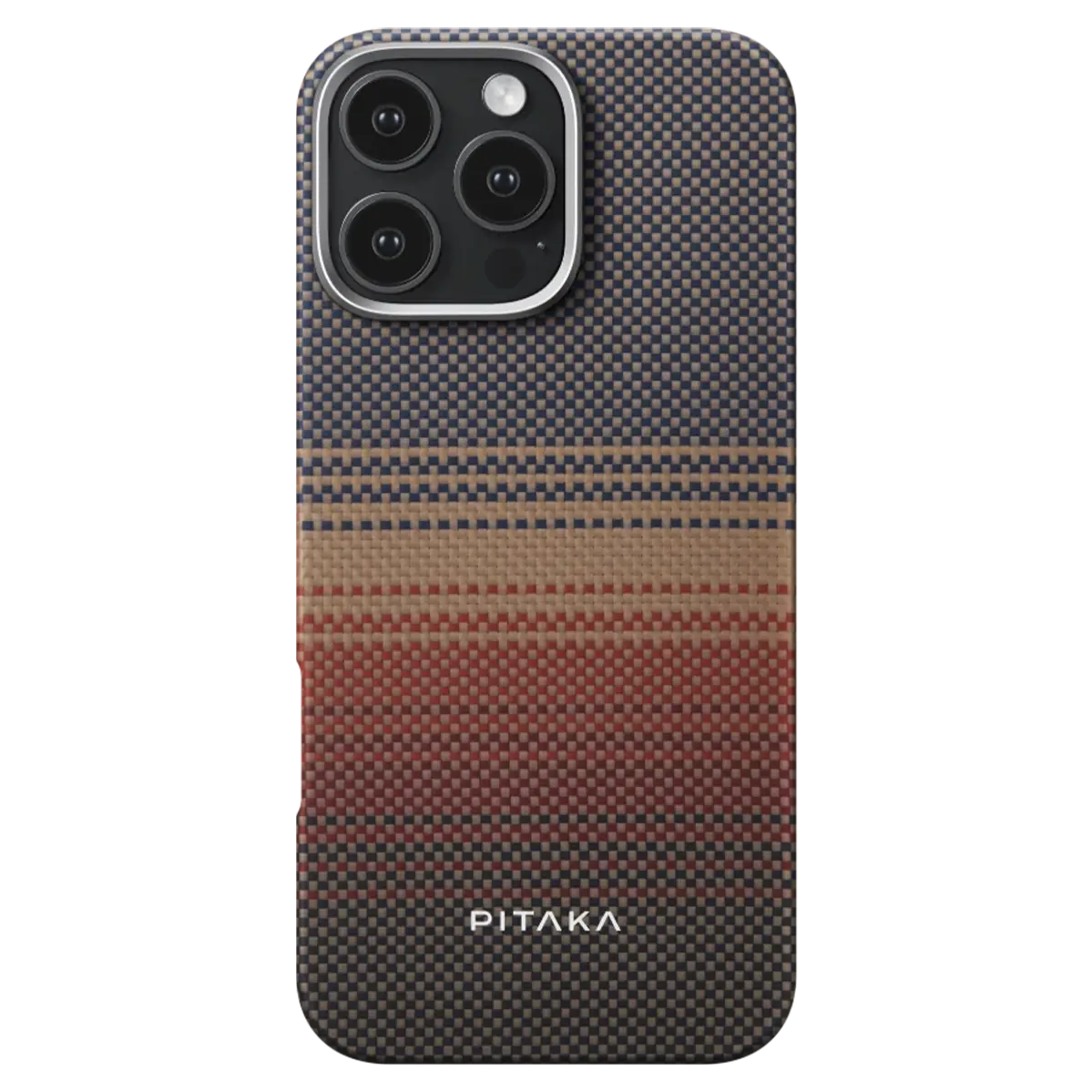 Чехол-накладка Pitaka Tactile Woven Case Sunset for iPhone 16 Pro (KI1601SU)