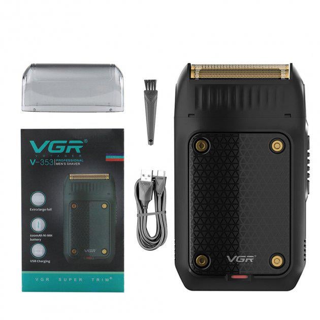 Шейвер VGR V-353 waterproof Black (582673)