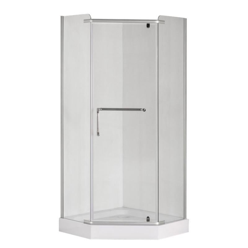 Душевая кабина без поддона Mixxus LINES SC01-90x90x185-TR прозрачное стекло 6 мм Chrome (MI6915) Душевая кабина без поддона Mixxus LINES SC01-90x90x185-TR прозрачное стекло 6 мм Chrome (MI6915)